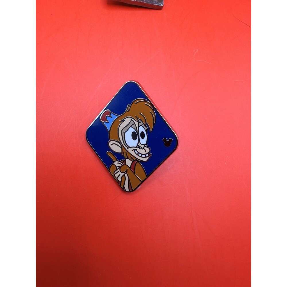 Disney Hidden Mickey Abu Character Sidekick Completer Pin 2025 Aladdin Monkey